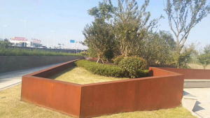 绥芬河耐候钢挡土墙